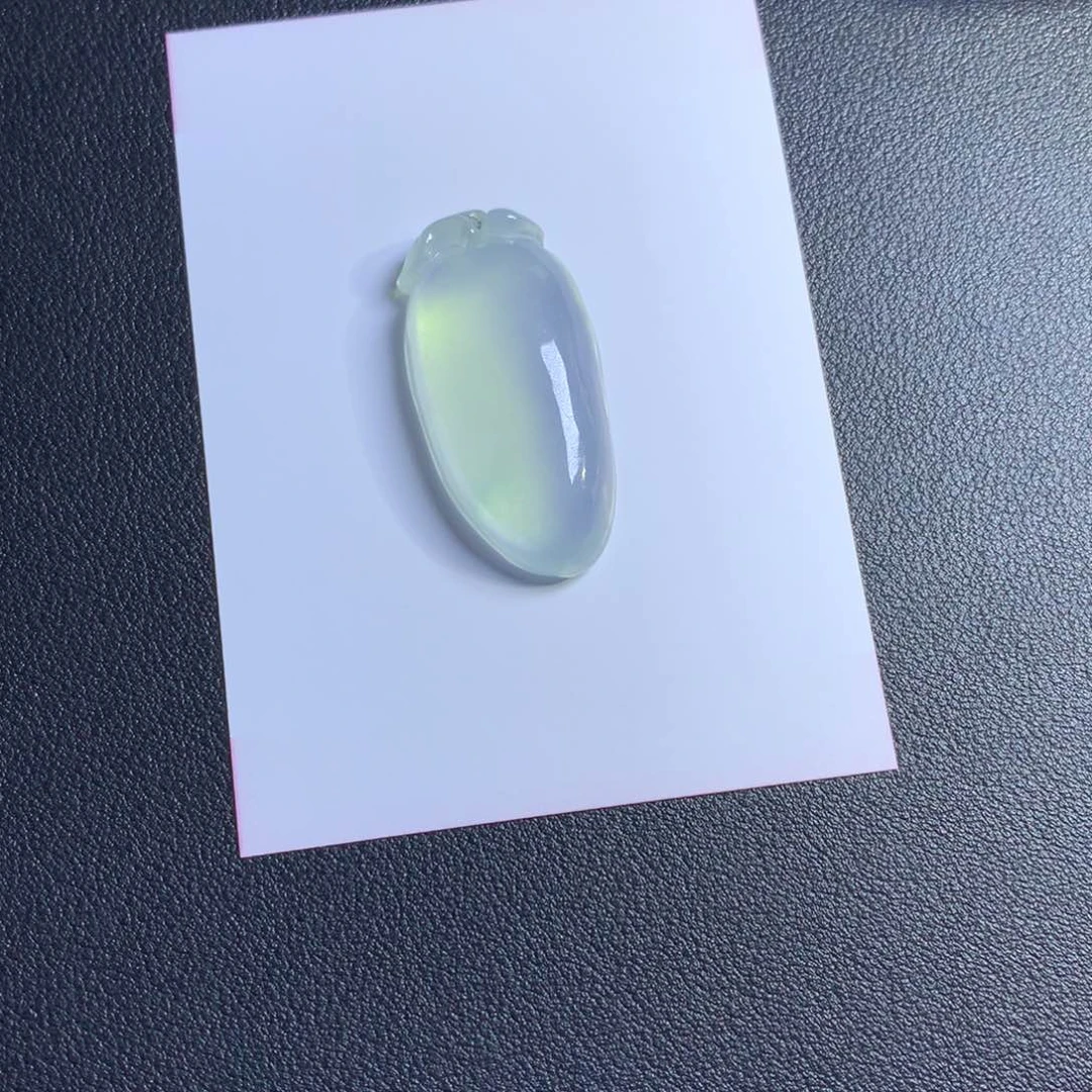 八*缅甸翡翠白冰福瓜