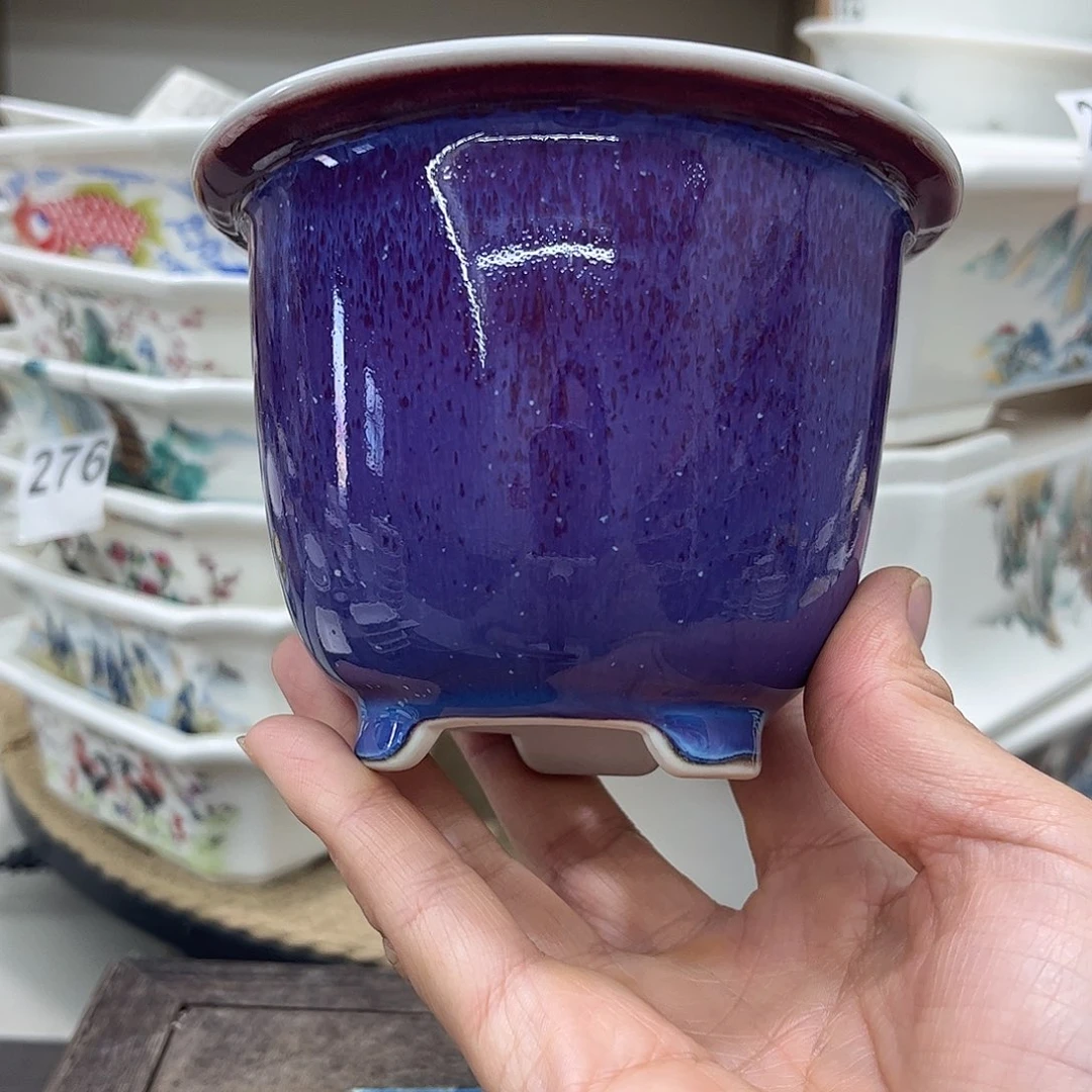 内直径9.2-7.5花盆一只