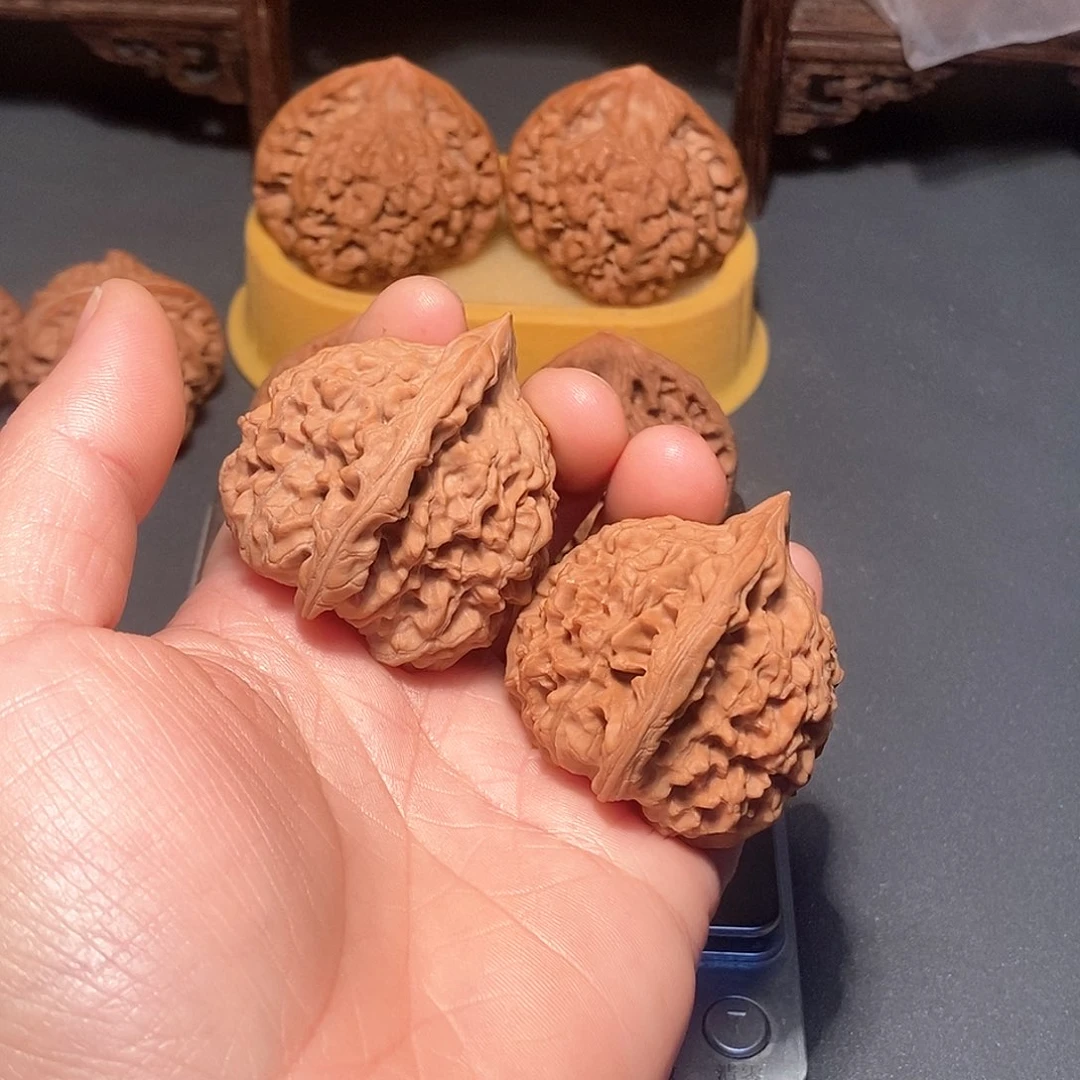 吊坠文玩核桃官帽47尺