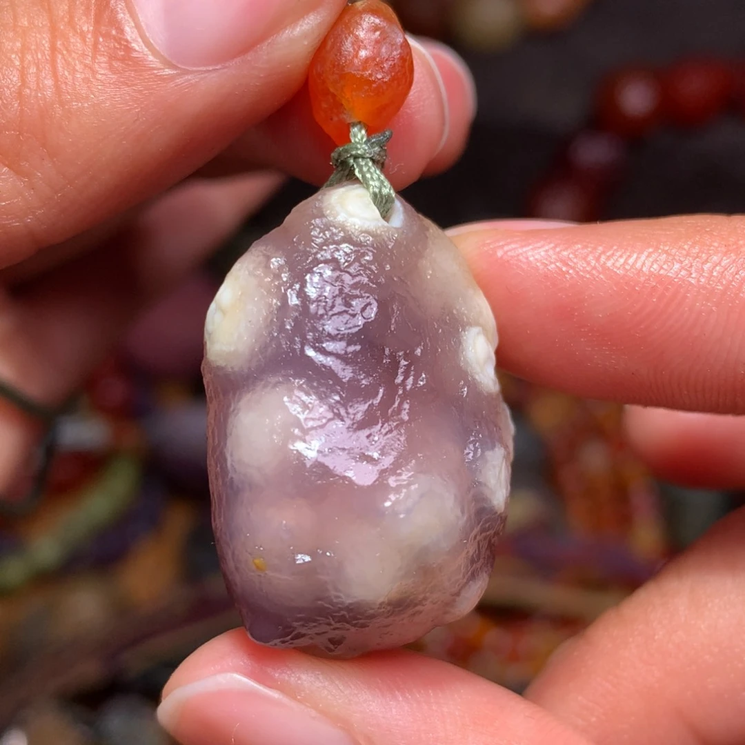 未镶嵌玛瑙/玉髓珠宝半成品