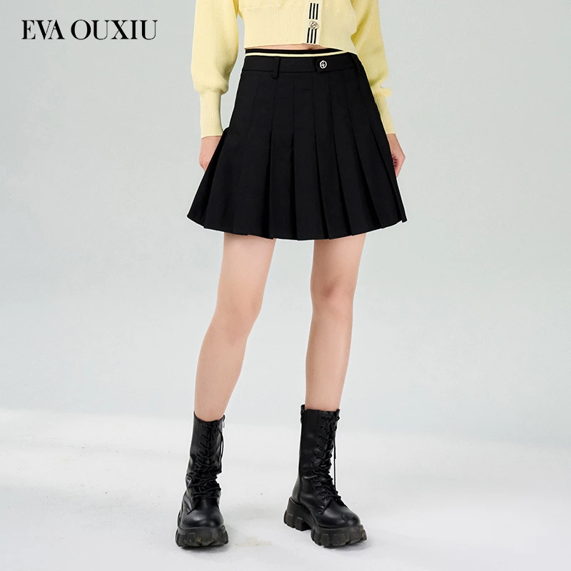 【白姐福利】EVA OUXIU/伊华欧秀半身裙E31AQ9606