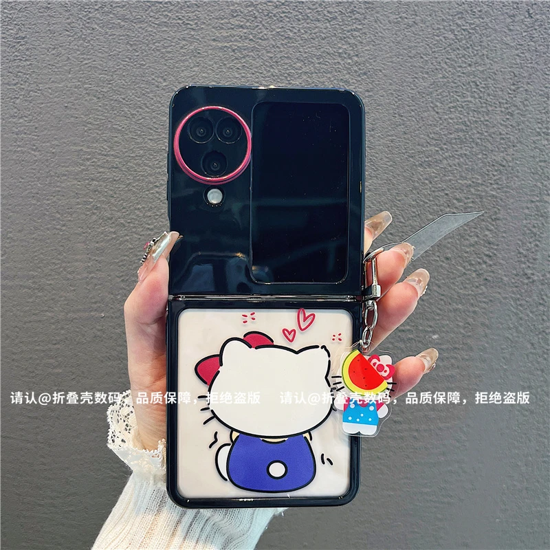 （OPPOfindN3flip系列)折叠奶油壳适用OPPOfindN3flip手机壳防摔潮