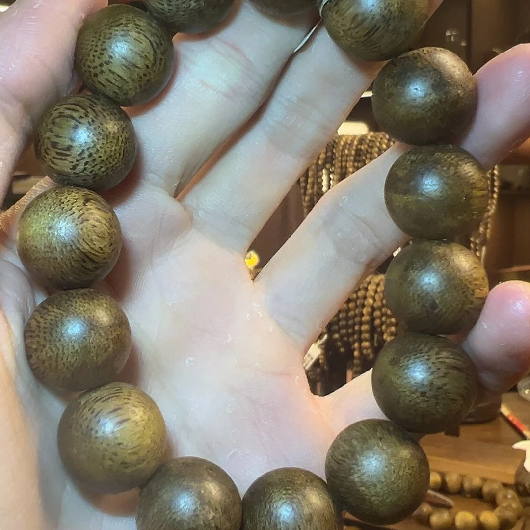 沉香沉香碎屑卡1.5圆珠单圈16克