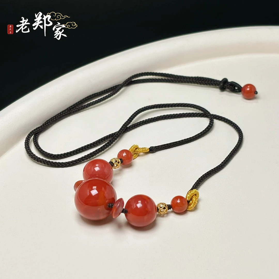 【老郑家】南红玛瑙DIY项链 多样性发1件 约7-17mm