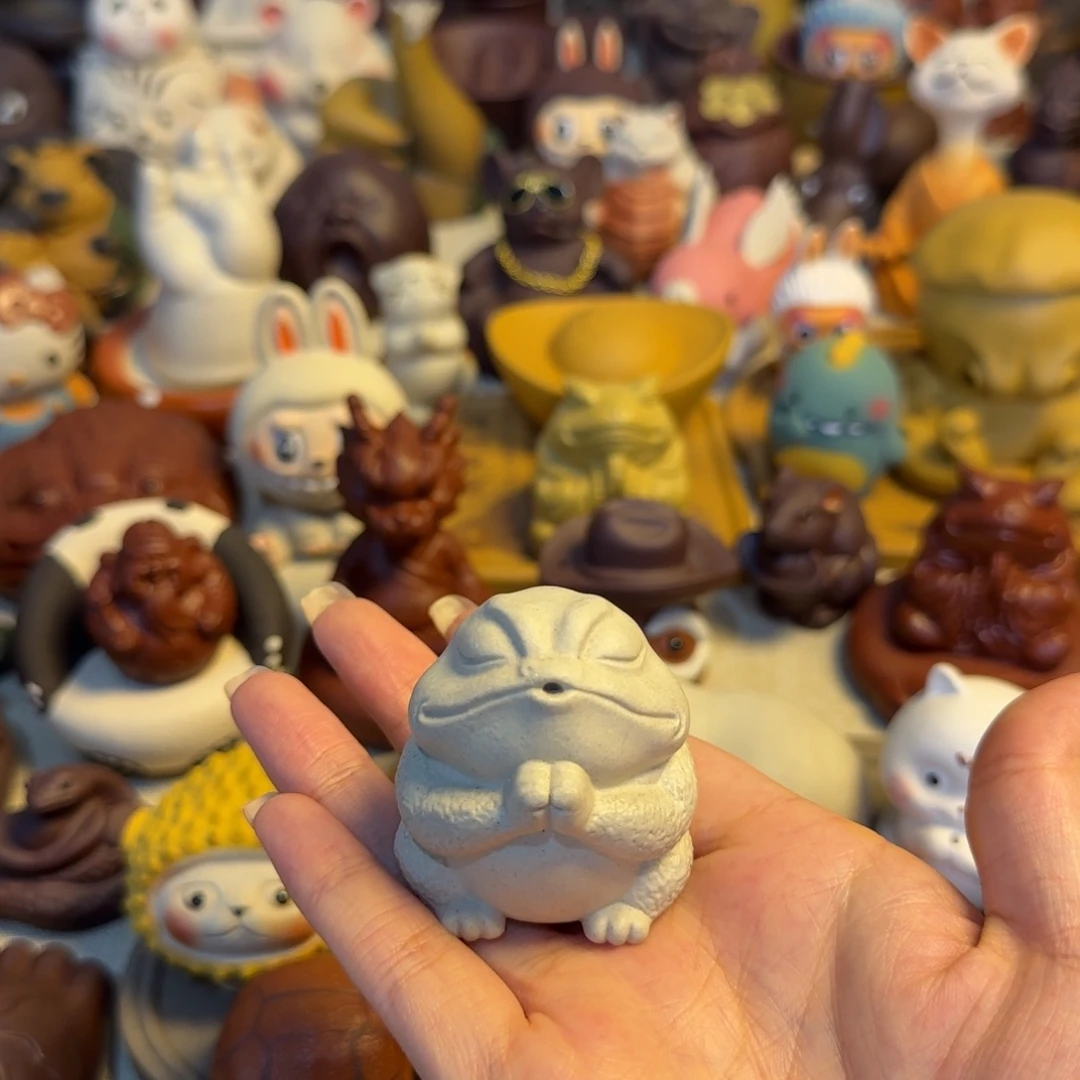 蟾***绘茶宠紫砂紫砂制作工艺流程