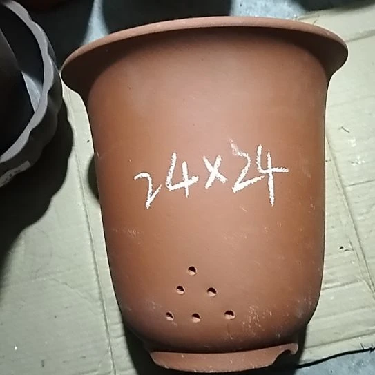 紫砂红泥特大金钟一个