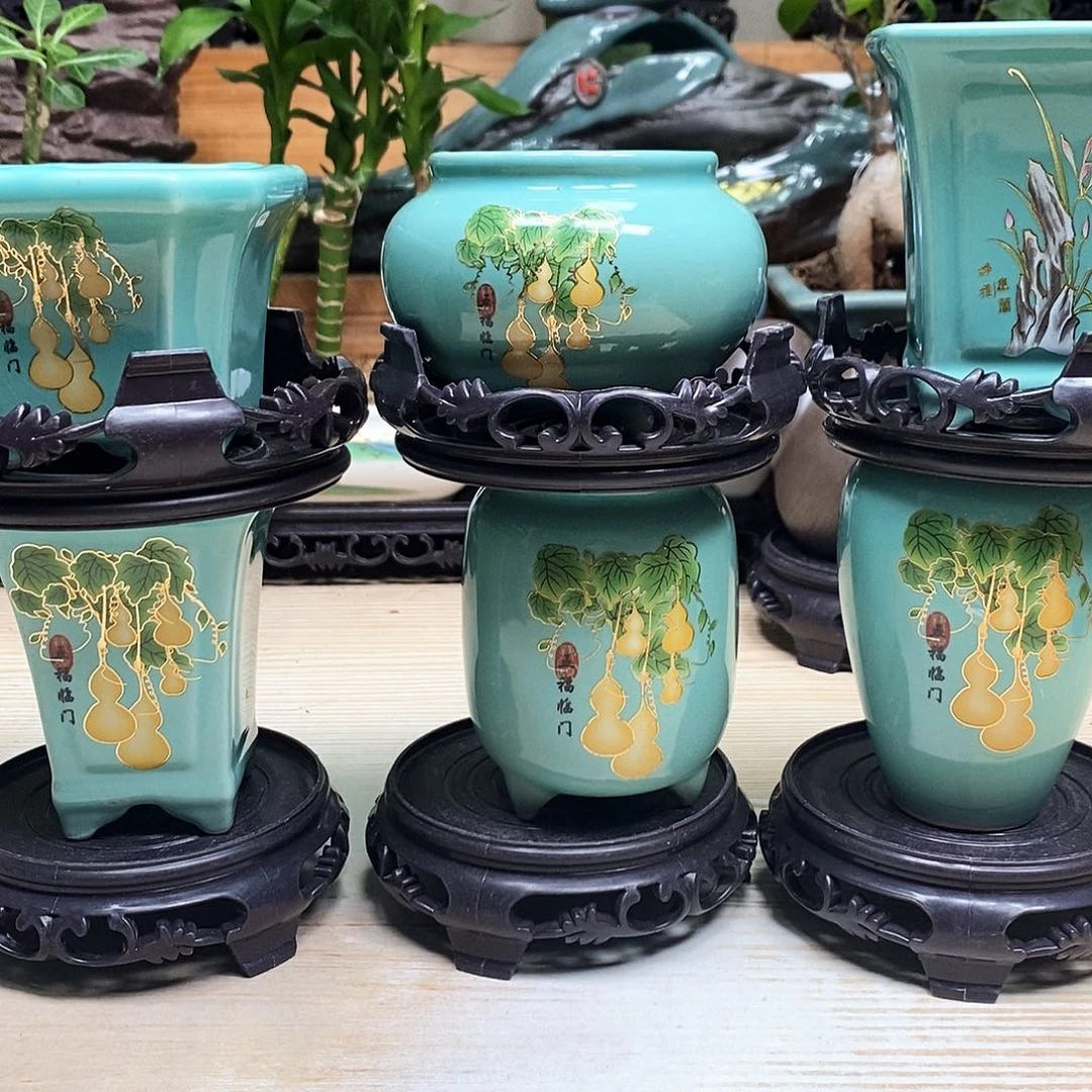 花盆紫砂陶瓷艺术