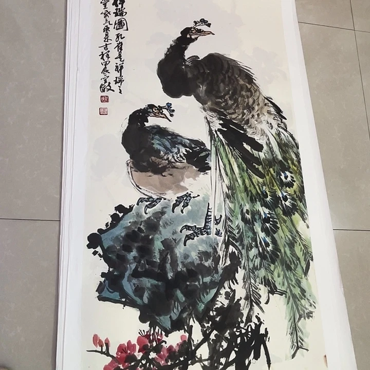 国画张圣敏先生纯手绘作品