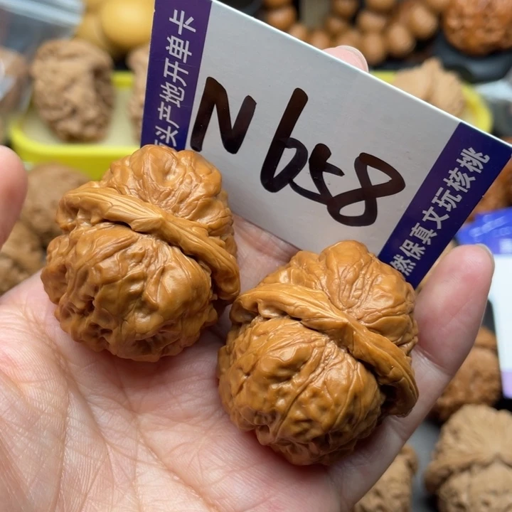 文玩核桃把件蛙蛙37尺