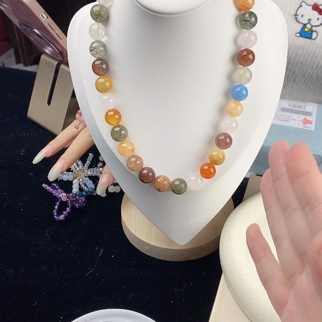 银S925镀金镶嵌手链水晶