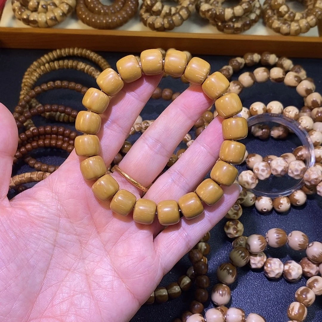 谁***来手串紫金鼠黄金甲纯实心老型紫金鼠手串