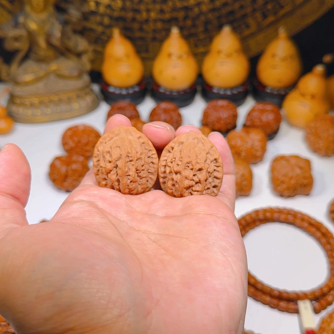 文玩核桃吊坠今*～佛肚 今朝