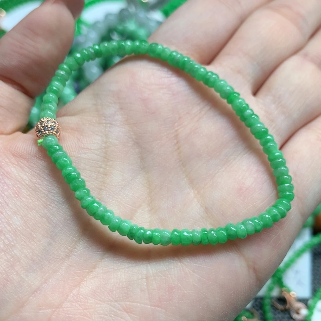 手链翡翠未镶嵌翡翠