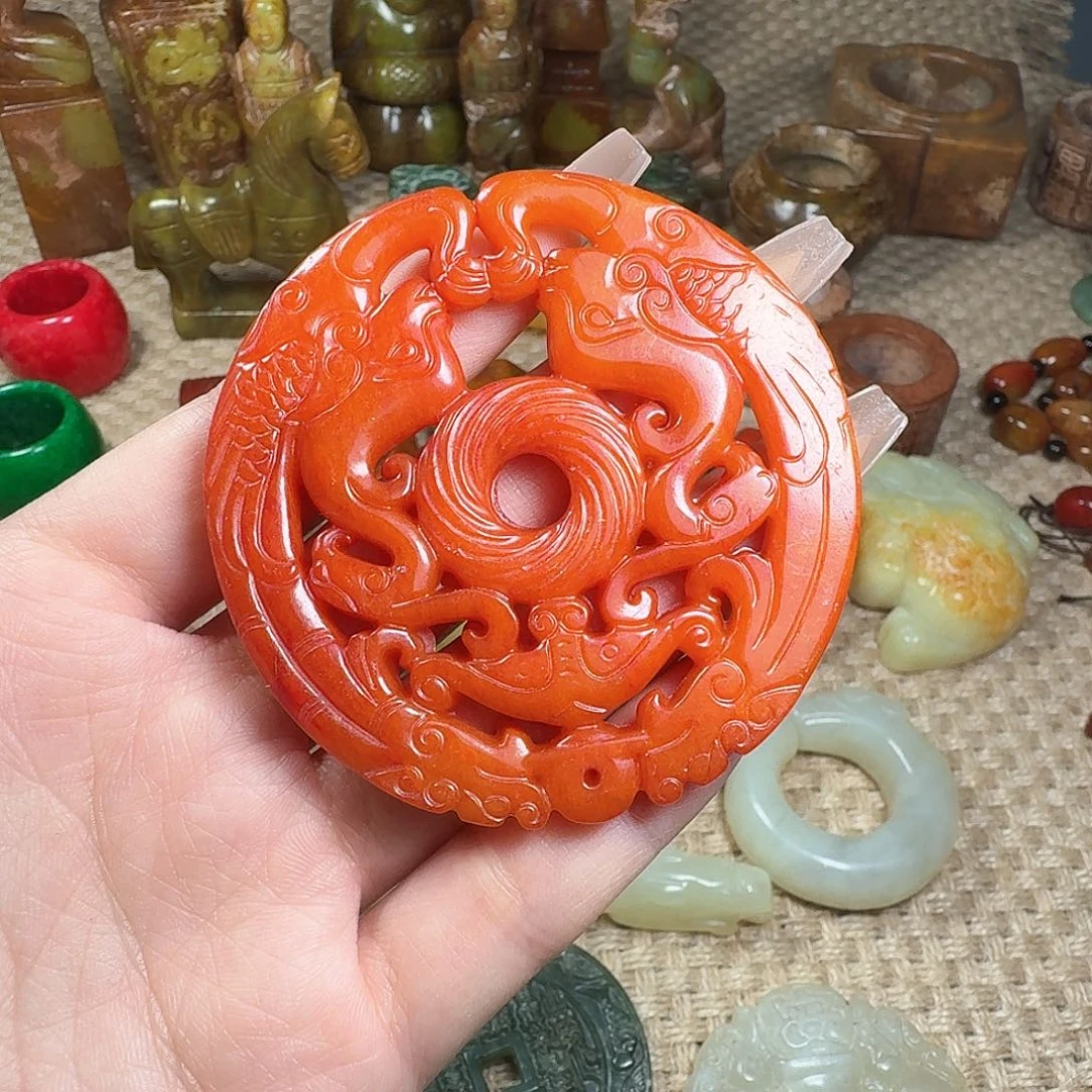 白玉菩提吊坠挂件