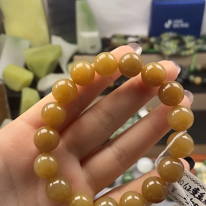 和田玉（糖玉）未镶嵌手链