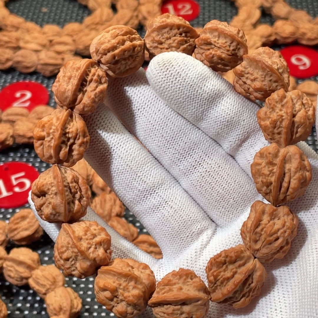 小***头手串文玩核桃嵩山蛤蟆头原皮精品