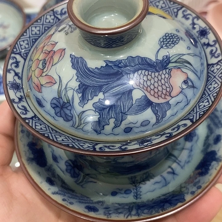 摆件陶景德镇陶瓷主人杯23445