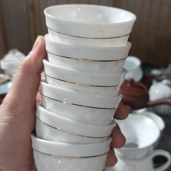 陶瓷盖碗茶杯茶叶罐主人杯