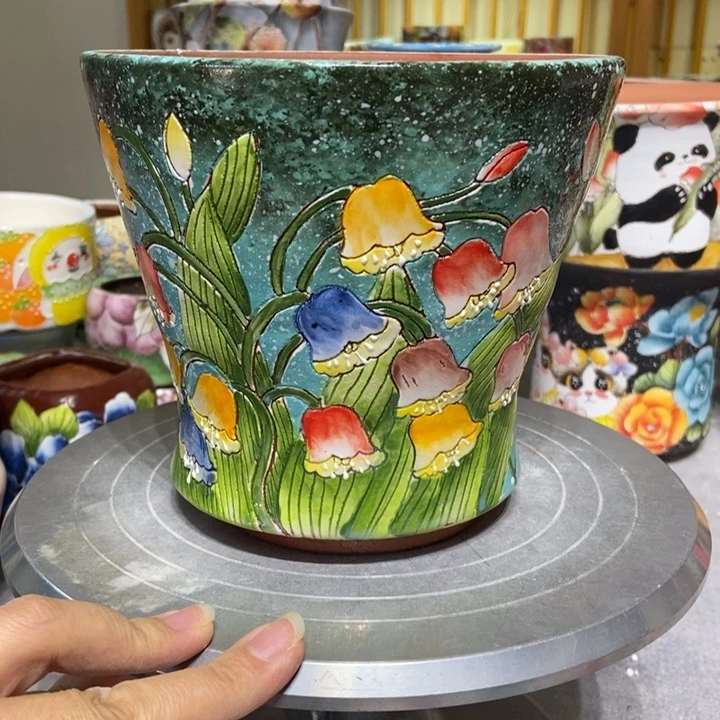 景德镇艺术手绘作品