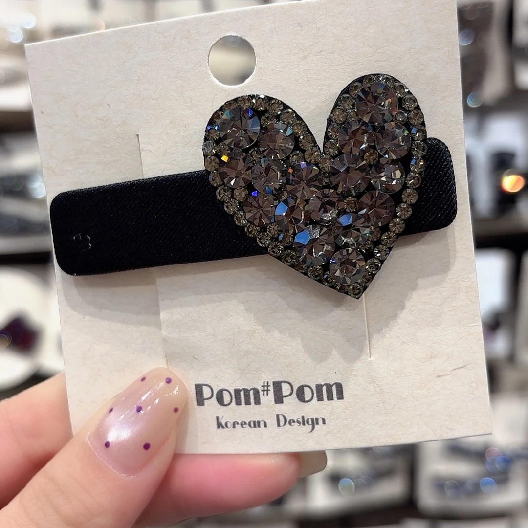 皮质铁合金爱心拜拜一个