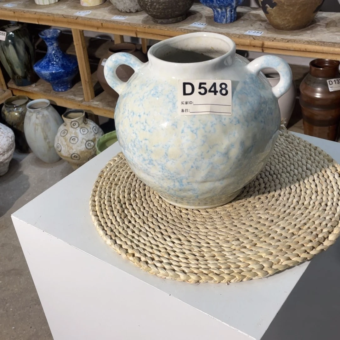 白泥花瓶景德镇陶瓷高度