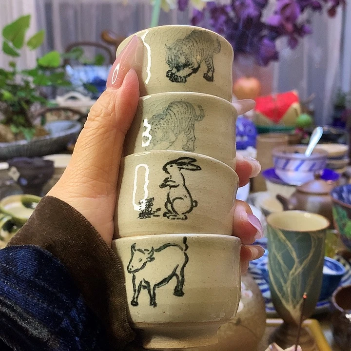 68包邮（偏远除外）散瓷默认微瑕介意勿拍4