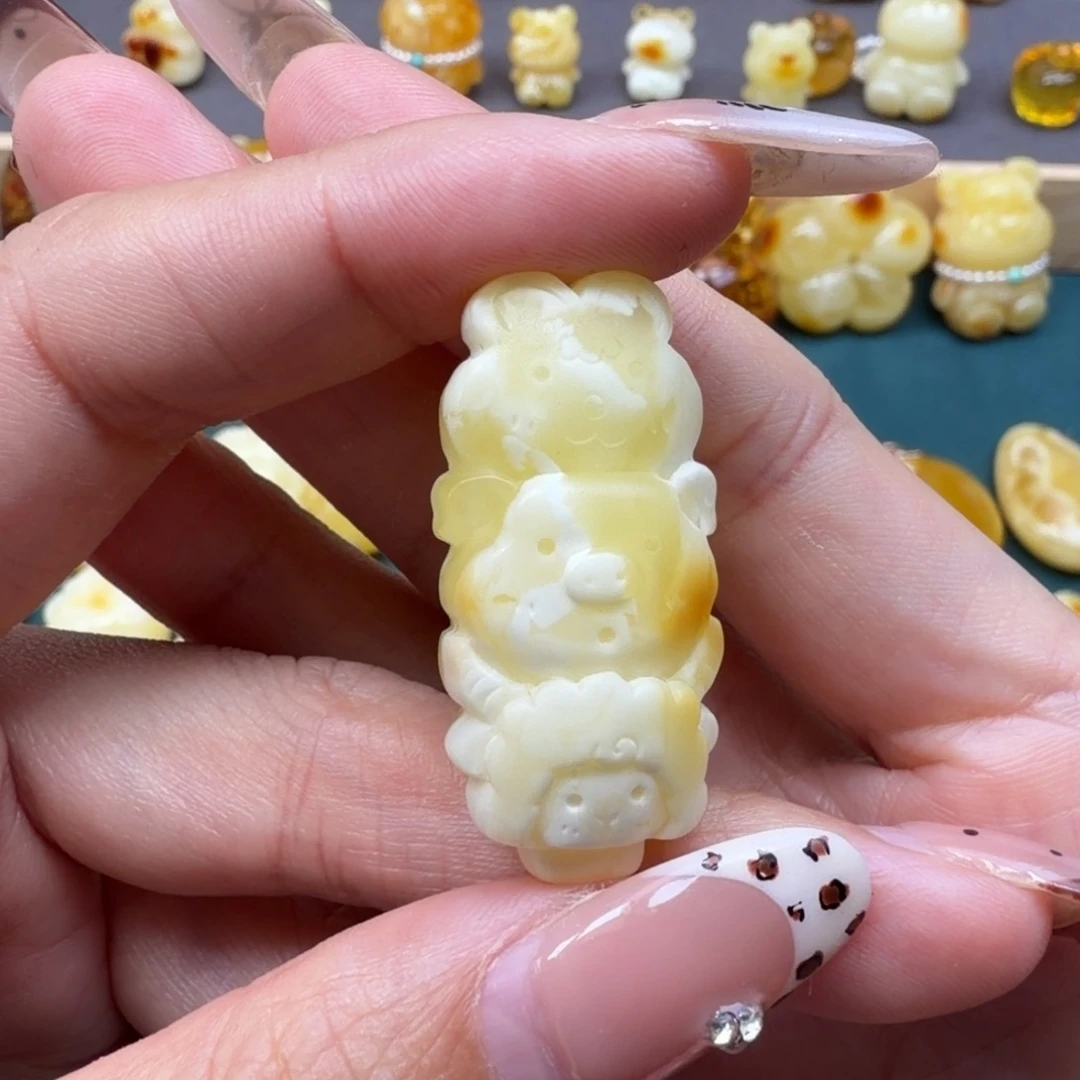 蜜蜡未镶嵌裸石蜜蜡