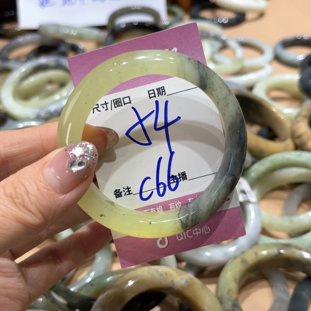 岫玉未镶嵌手镯手镯