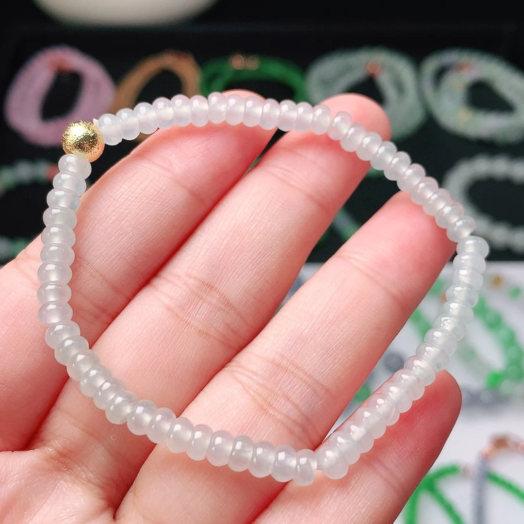 未镶嵌手链翡翠翡翠