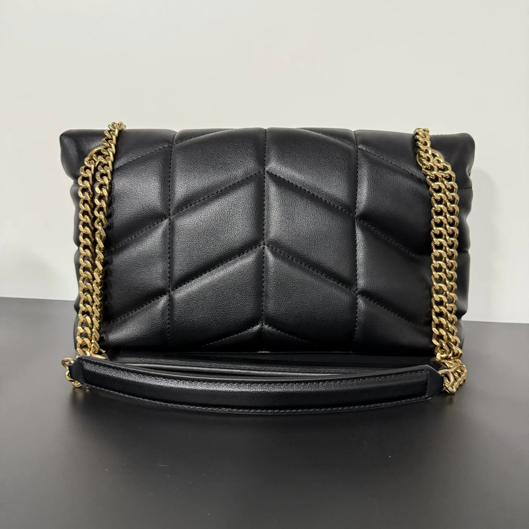 真皮女包-黑色云朵 29-0005