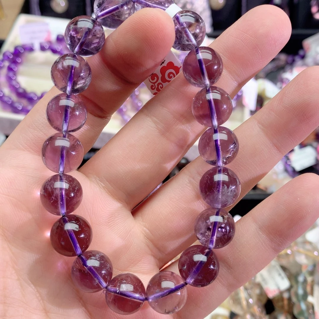 水晶手链未镶嵌紫水晶手链11+