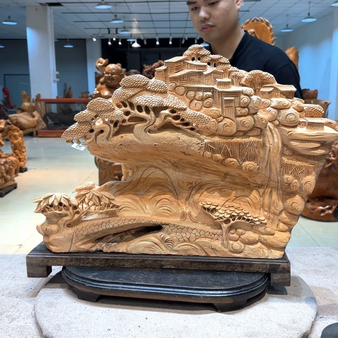 木工艺品摆件不包邮