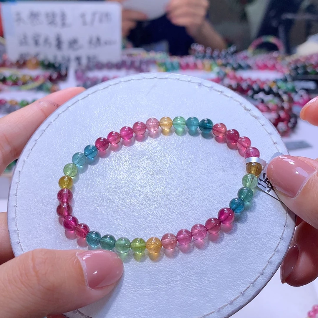 【闪购商品】未镶嵌手串碧玺5m