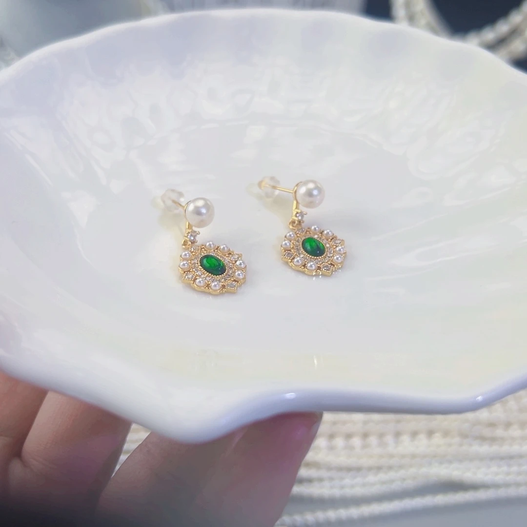 项链手串耳饰吊坠未镶嵌淡水珍珠