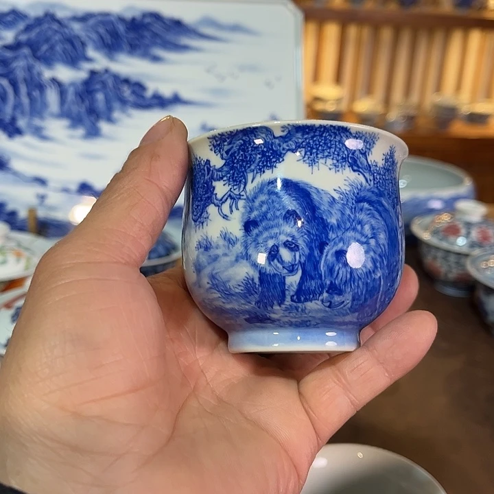 錡镇堂手工手绘杯