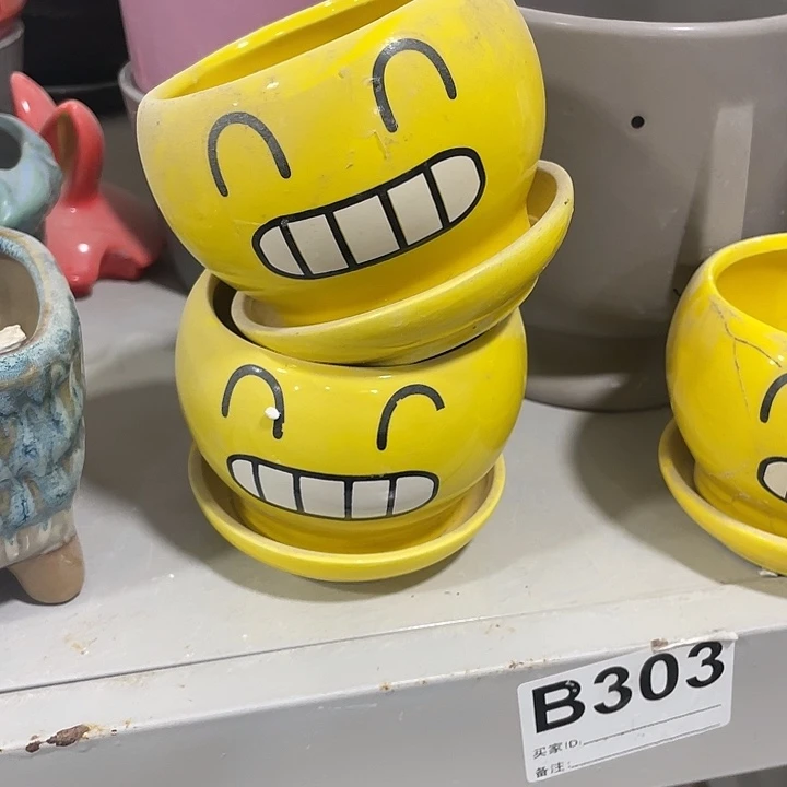 陶瓷花盆全场12包邮