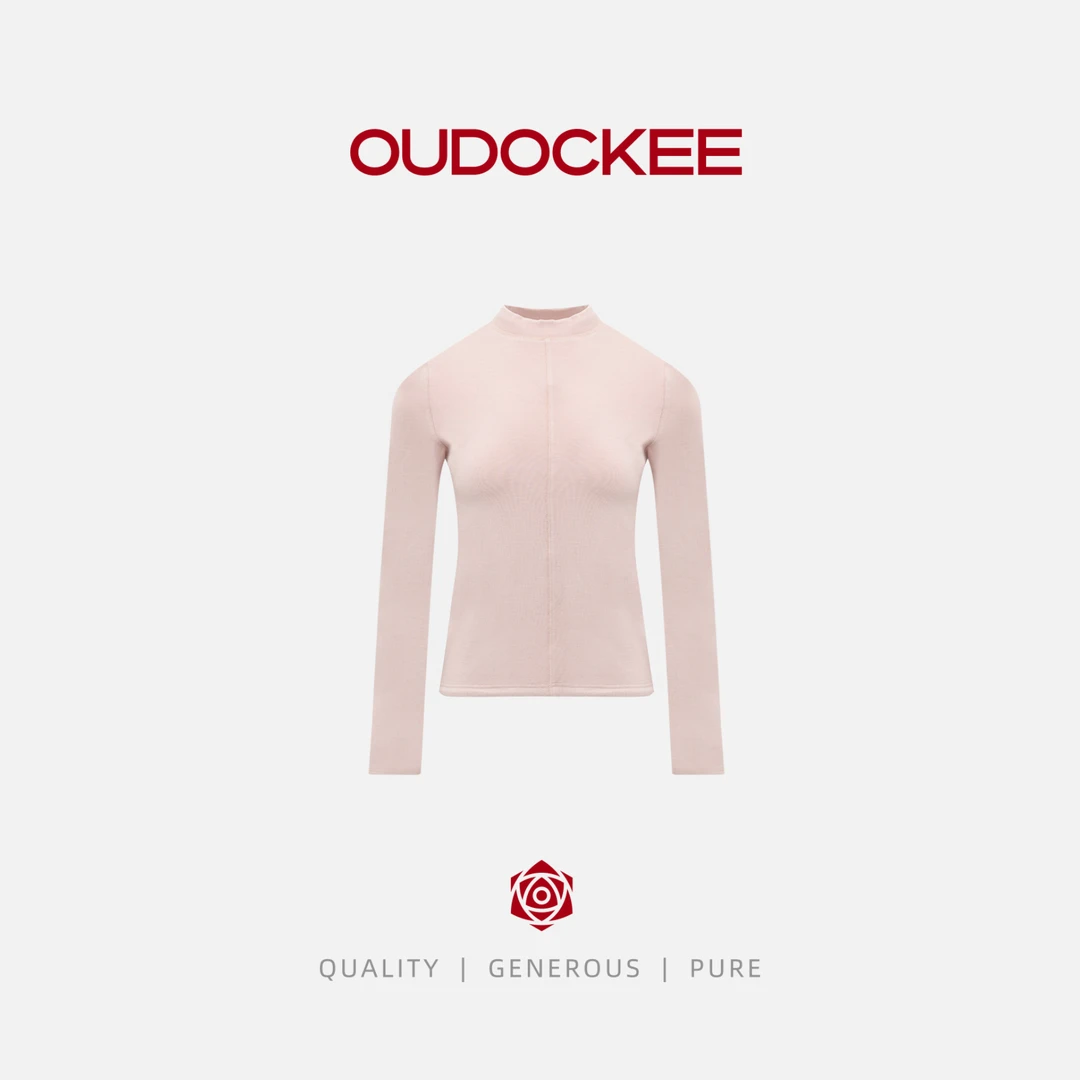 OUDOCKEE 鸥鸥【魔法T】冬季新款保暖百搭打底针织衫 SACE1089T