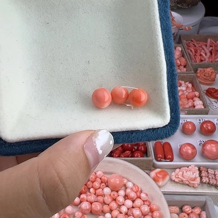 卢***斯银S925momo深水圆珠3颗
