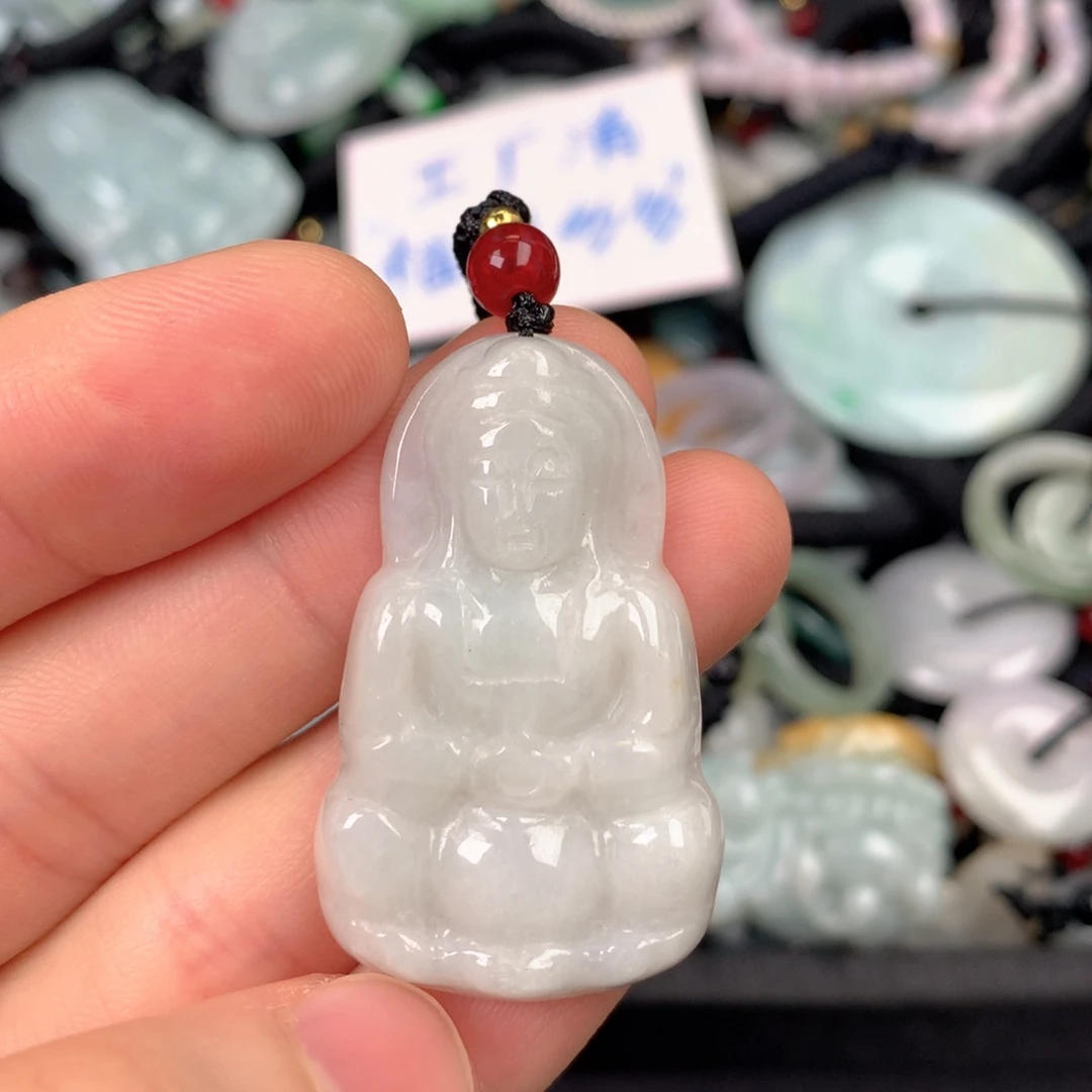 翡翠未镶嵌颈饰多样性发货翡翠