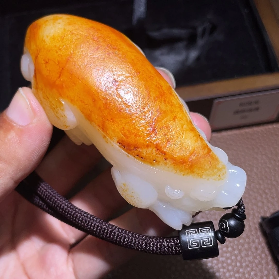 和田玉未镶嵌颈饰d2