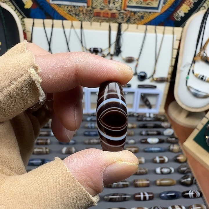 玛瑙/玉髓合金颈饰