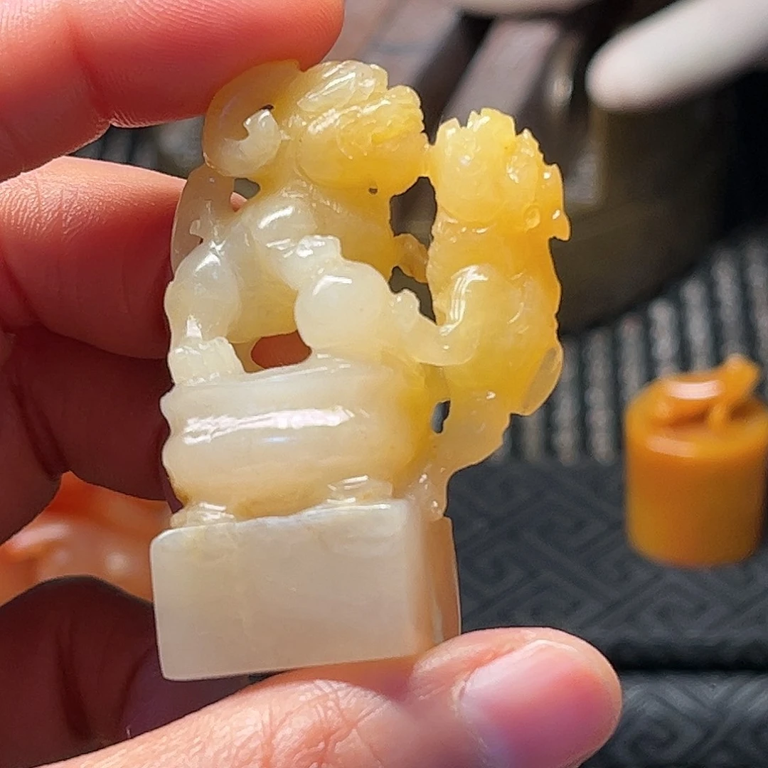 寿山石印石我就去看看这