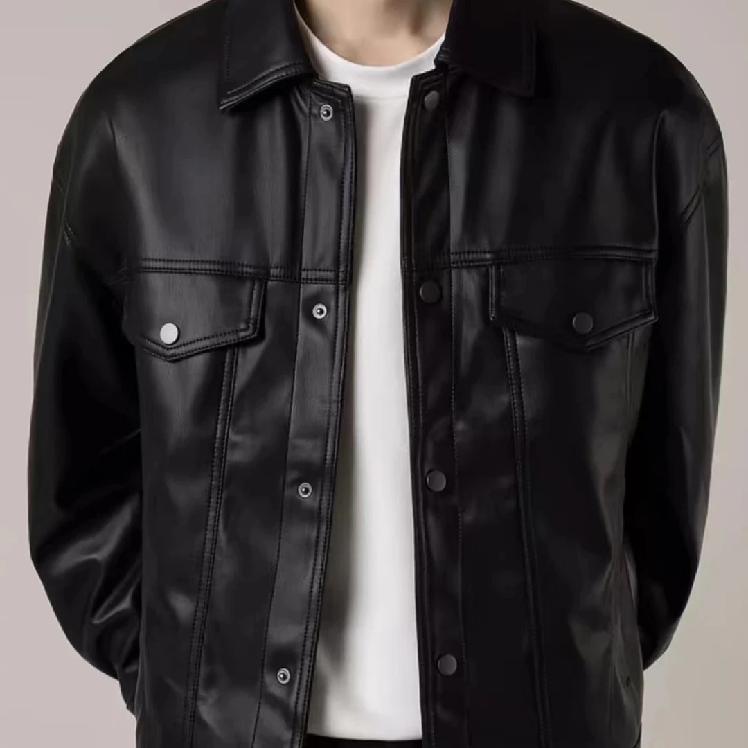 秋冬男士皮衣瑕疵磨损 喊名字下单（已直播间过款为准）