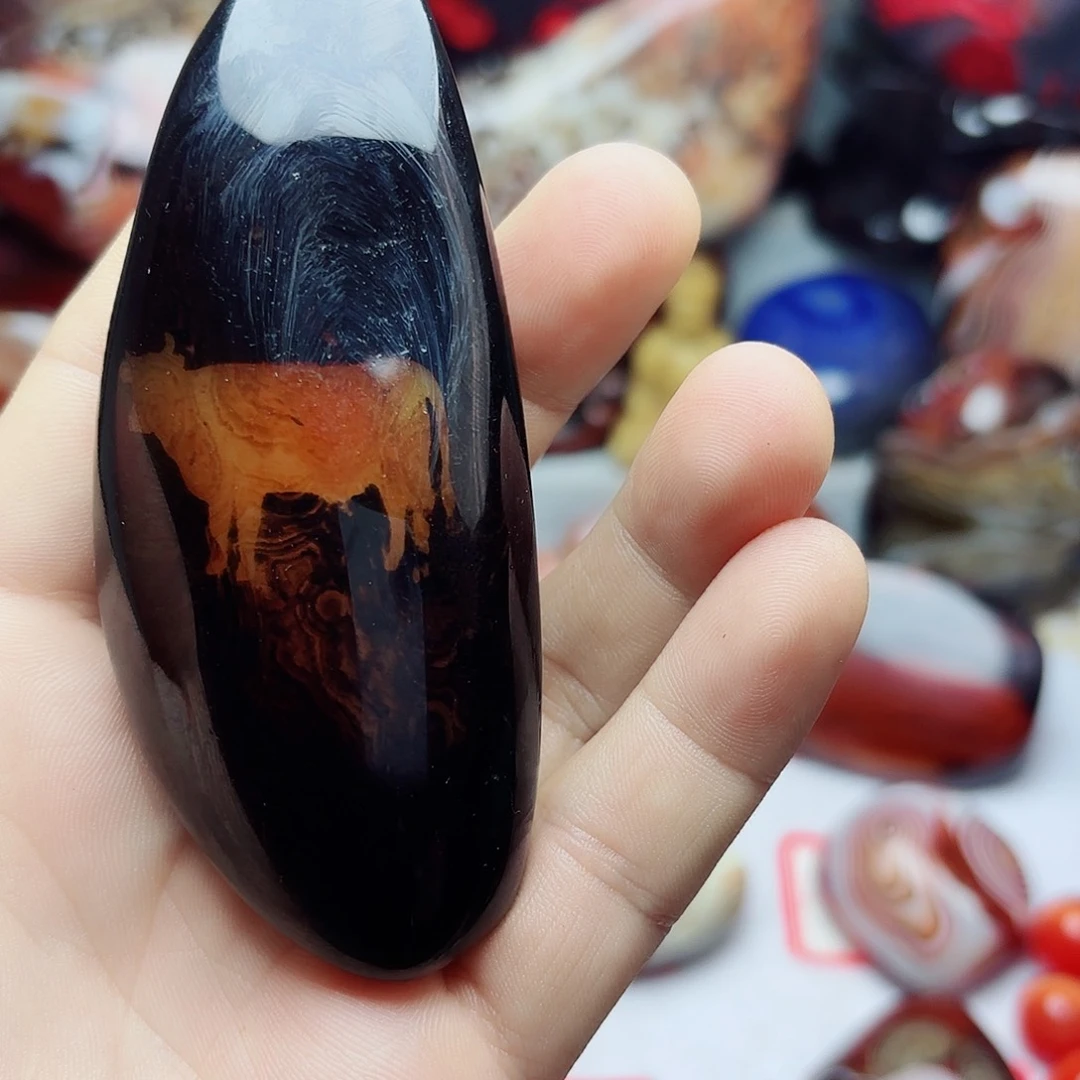 玛瑙/玉髓珠宝奇石银S925镀金镶嵌雪*