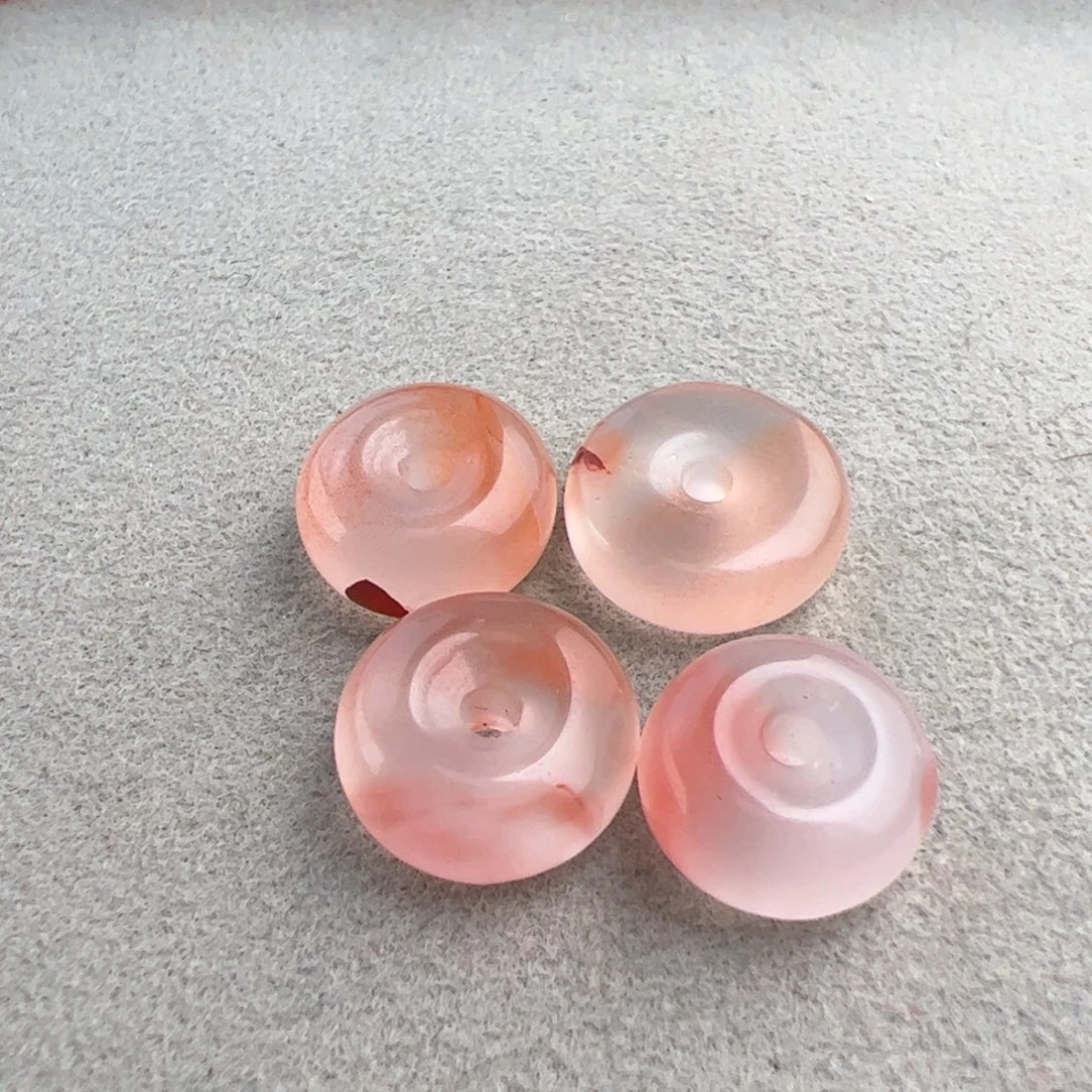 南红玛瑙未镶嵌（扣子11-13mm发一）