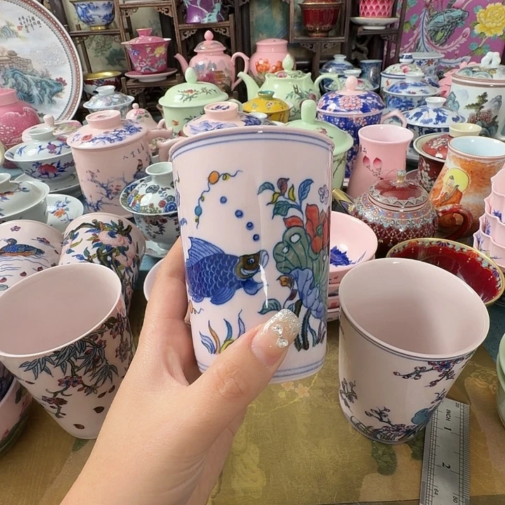 融***海瓷摆件景德镇陶瓷