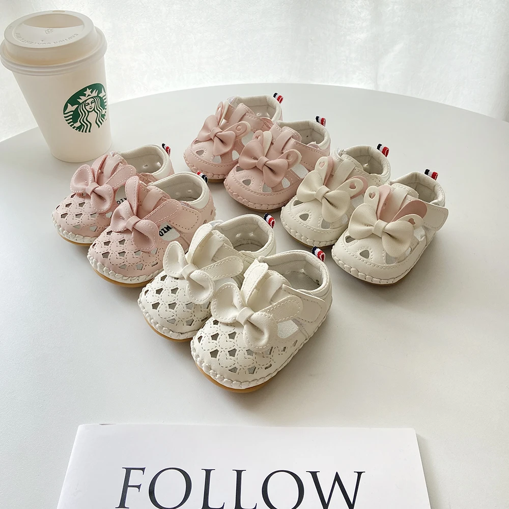 婴儿凉鞋春夏季女宝宝鞋子小月龄婴幼儿0-3-6-12个月公主鞋学步鞋