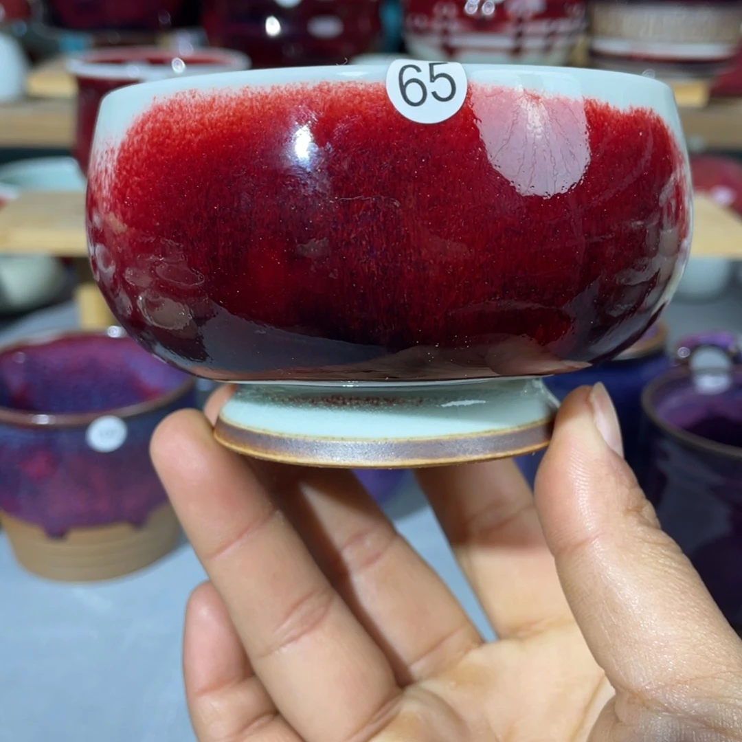 瓷片纯手工制作……