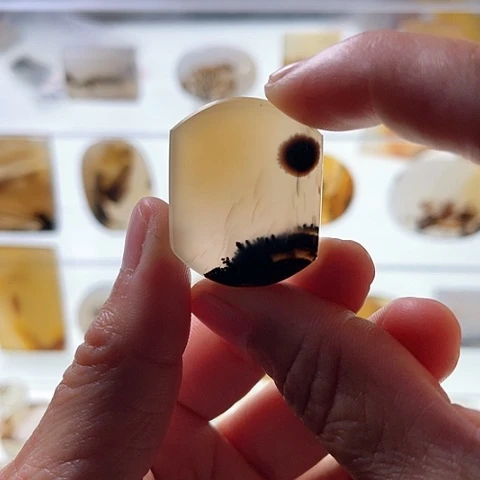 【闪购商品】玛瑙/玉髓珠宝半成品未镶嵌小***财