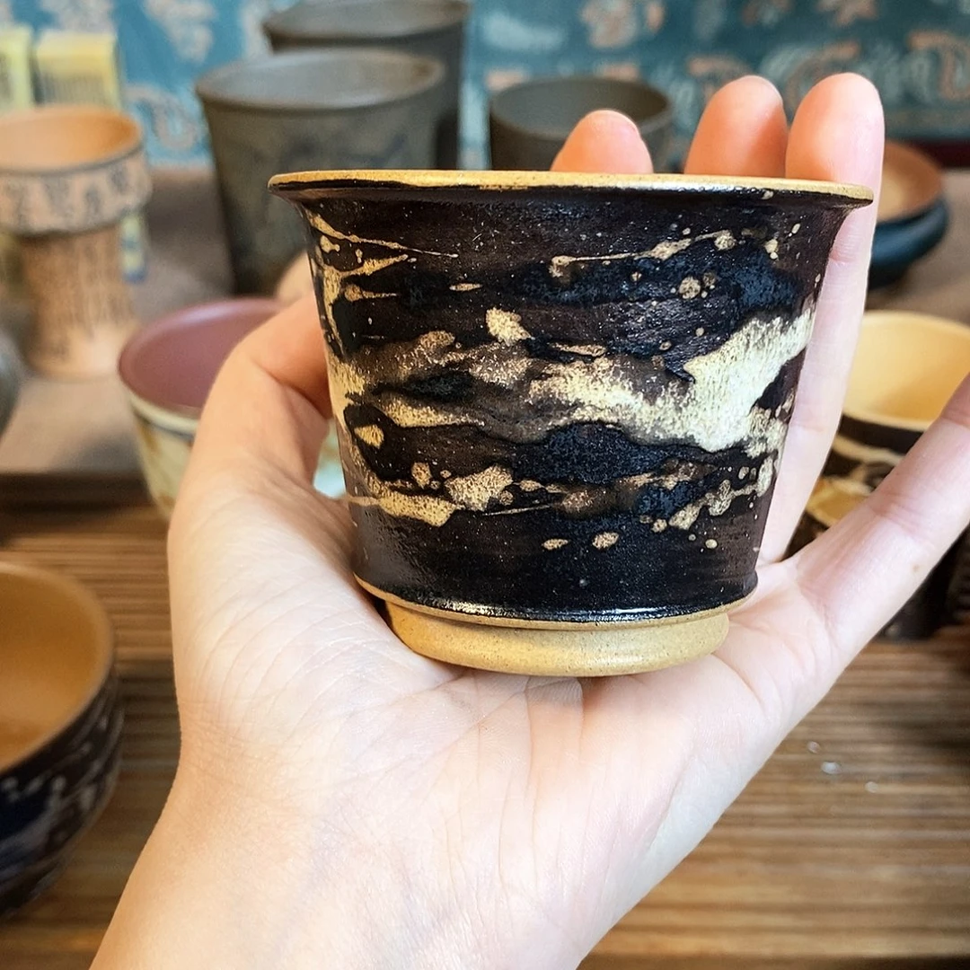 紫砂茶杯宜兴紫砂杯